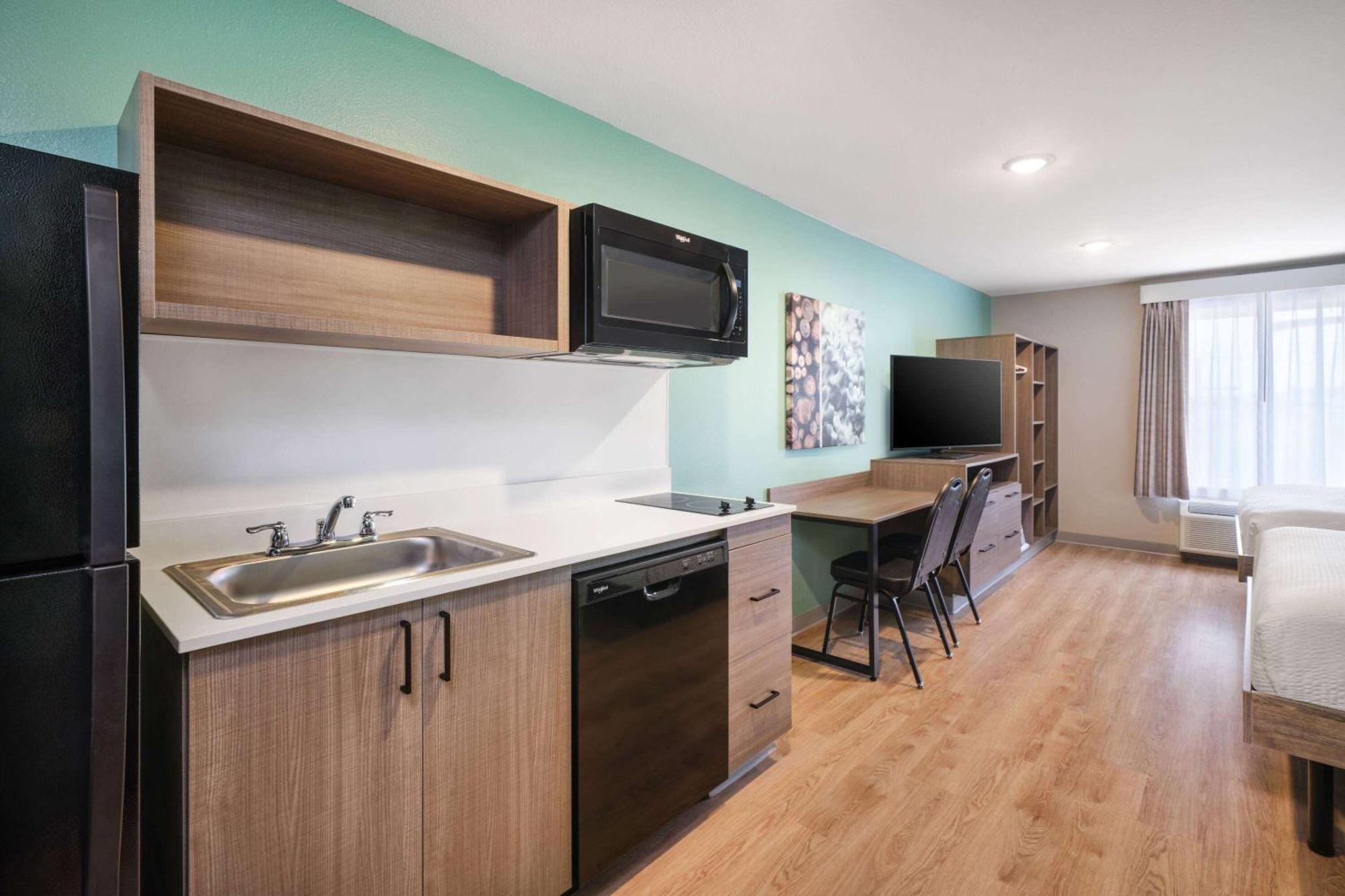 Echo Suites Extended Stay By Wyndham Indianapolis Ameriplex Buitenkant foto