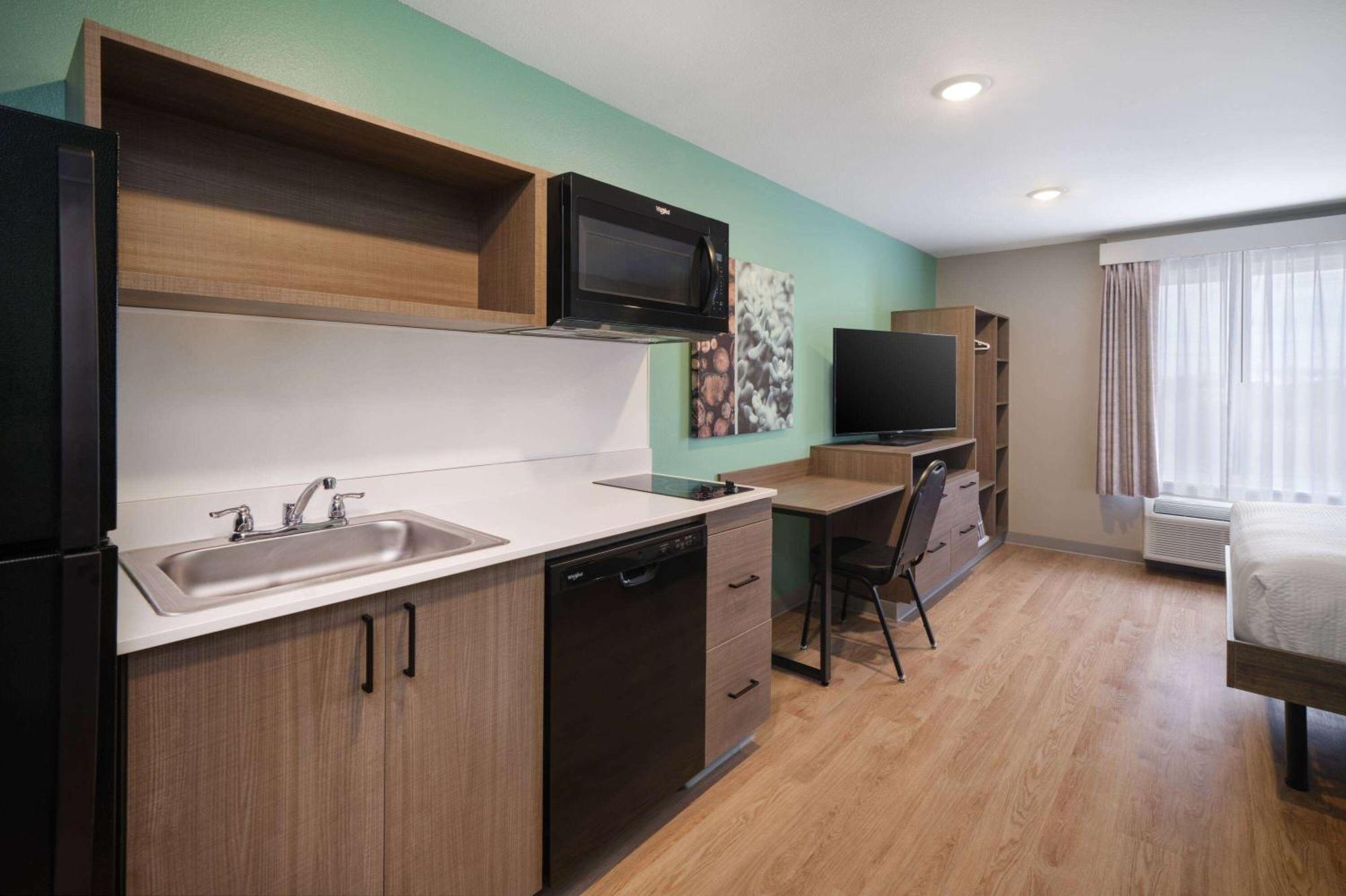 Echo Suites Extended Stay By Wyndham Indianapolis Ameriplex Buitenkant foto